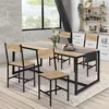 Image de Lot De 4 Chaises De Cuisine Detroit Design Industriel