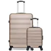 Image de HERO - Lot de 2 - Valise grand format et valise cabine XXS RENOSO