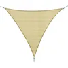 Image de Voile D'ombrage Triangulaire Grande Taille 4 X 4 X 4 M Poly?Thyl?Ne Haute Densit? R?Sistant Aux Uv Coloris Sable