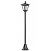 Image de Homcom Outsunny Luminaire Extérieur Solaire Lampadaire Lanterne Classique Led 40 Lm Dim. 18l X 18l X 160h Cm Noir