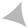 Image de Outsunny Voile D'ombrage Triangulaire Grande Taille 6 X 6 X 6 M Polyester Imperm?Abilis? Haute Densit? 160 G/M? Gris Clair