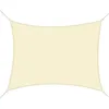 Image de Outsunny Voile D'ombrage Rectangulaire 6l X 4l M Polyester Imperm?Abilis? Haute Densit? 160 G/M? Cr?Me