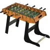 Image de HOMCOM Baby-foot table de babyfoot pliable dim. 98l x 42l x 62h cm 2 b