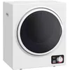 Image de Homcom Séchoir linge portable - 850W, 33L - filtrage 2 couches - 5 modes - installation murale ou à poser - blanc