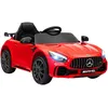 Image de Voiture Électrique Enfant Licence Officielle Mercedes-Benz Amg Gtr - 12v, 5km/H Max. - Nombreux Effets - Télécommande - Rouge