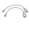 Image de Jeu de 2 cables de porte (61874-15228) Lave-vaisselle (32X1853 BRANDT DE DIETRICH BLOMBERG SANGIORGIO ELEKTRA-BREGENZ SAUTER THOMSON VEDETTE OCEAN KLEENMAID ETNA SAMET THERMOR BLANCO HELKAMA FRANKE PO