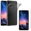 Image de Coque pour Xiaomi REDMI NOTE 6 PRO + Verre Trempé Film Protection Ecran - Housse Etui Gel TPU Silicone Transparent Protection Souple Ultra Mince Fine Slim Leger Anti Choc Résistant - Vitre Protecteur Anti Rayure Sans Bulle d’Air Dureté 9H Phonillico®