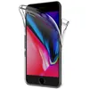 Image de Coque pour iPhone SE 2020 / iPhone SE 2022 - Protection Gel TPU Silicone Intégrale Transparent Deux Parties Avant Arrière Emboitable Phonillico®