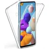 Image de Coque pour Samsung Galaxy A21S - Protection Gel TPU Silicone Intégrale Transparent 2 Parties Avant Arrière Emboitable Phonillico®