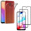 Image de Coque pour Xiaomi REDMI 8A et 2 Verres Trempé - Protection Silicone Souple Film Vitre Protection Ecran Phonillico®