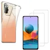 Image de Coque pour Xiaomi REDMI NOTE 10 PRO et 2 Verres Trempé - Protection Silicone Souple Film Vitre Protection Ecran Phonillico®