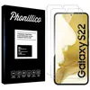 Image de Verre Trempé pour Samsung S22 5G [Pack 2] Film Vitre Protection Ecran Phonillico®