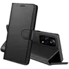 Image de Coque pour Xiaomi Redmi Note 11 / Redmi Note 11S - Portefeuille Noir Rabat Clapet Aimanté Rangement Cartes Phonillico®