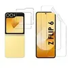 Image de Verre Trempé pour Samsung Galaxy Z FLIP 6 et Protection plastique écran [Pack 2] Film Vitre Protection Phonillico®