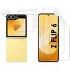 Image de Verre Trempé pour Samsung Galaxy Z FLIP 6 et Protection Caméra et Protection plastique écran [Pack 2] Film Vitre Protection Phonillico®