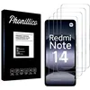 Image de Verre Trempé pour Xiaomi Redmi Note 14 [Pack 4] Film Vitre Protection Ecran Phonillico®