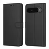 Image de Coque pour Google Pixel 10 / Pixel 10 Pro - Portefeuille Noir Rabat Clapet Aimanté Rangement Cartes Phonillico®
