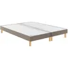 Image de Bultex Sommier 2 X 90 X 200 Vitality Ferme Enduit Moka Duo 1820 (180x200)