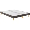 Image de Bultex Sommier 2 X 100 X 200 Vitality Ferme Chenillé Grege Duo 2020 (200x200)