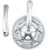 Image de Pedalier route triple 52-42-30d l170 plateaux et manivelles argent (axe 122,5)