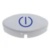 Image de Touche on-off blanc (93159-41827) Lave-vaisselle (C00143006 INDESIT ARISTON HOTPOINT)