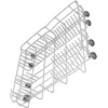 Image de Panier inferieur (303703-12118) Lave-vaisselle (1758971200 BEKO FAR CONTINENTAL EDISON OCEANIC AYA)
