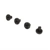 Image de Lot de 4 patins caoutchouc grille Plaque de cuisson (WFS88511 481246368017 BAUKNECHT IGNIS KITCHENAID IKEA SAUTER IKEA WHIRLPOOL LADEN INDESIT WHIRLPOOL ARISTON HOTPOINT)