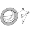 Image de Hublot complet d'origine Lave-linge (C00542929 488000542929 ARISTON HOTPOINT WHIRLPOOL)