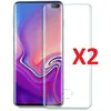 Image de X2 Verre trempé Incurvé Samsung Galaxy S10 Plus Couverture Complète Protection Ecran Protecteur d'écran Ultra Résistant X2 Little Boutik®