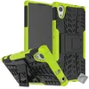 Image de Housse etui coque rigide anti choc pour Sony Xperia XA1 + verre trempe - VERT - htdmobiles