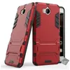 Image de Housse etui coque rigide anti choc pour Huawei Y5 et Y6 (2017) + film ecran - ROUGE - htdmobiles
