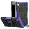 Image de Housse etui coque rigide anti choc pour Sony Xperia L1 + verre trempe - MAUVE - htdmobiles