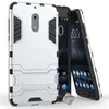 Image de Housse etui coque rigide anti choc pour Nokia 6 + verre trempe - ARGENT - htdmobiles