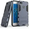 Image de Housse etui coque rigide anti choc pour Huawei Y6 Pro (2017) + verre trempe - BLEU FONCE - htdmobiles
