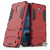 Image de Housse etui coque rigide anti choc pour Nokia 2 + film ecran - ROUGE - htdmobiles