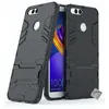 Image de Housse etui coque rigide anti choc pour Huawei Honor 7X + verre trempe - NOIR - htdmobiles