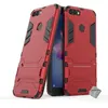 Image de Housse etui coque rigide anti choc pour Huawei P Smart + film ecran - ROUGE - htdmobiles