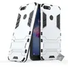 Image de Housse etui coque rigide anti choc pour Huawei P Smart + verre trempe - ARGENT - htdmobiles