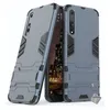 Image de Housse etui coque rigide anti choc pour Huawei P20 Pro + film ecran - BLEU FONCE - htdmobiles
