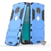 Image de Housse etui coque rigide anti choc pour Motorola Moto G6 + film ecran - BLEU CLAIR - htdmobiles