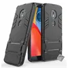Image de Housse etui coque rigide anti choc pour Motorola Moto E5 + film ecran - NOIR - htdmobiles