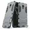 Image de Housse etui coque rigide anti choc pour Samsung A6+ Plus (2018) + film ecran - GRIS - htdmobiles