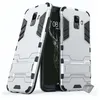 Image de Housse etui coque rigide anti choc pour Samsung A6+ Plus (2018) + verre trempe - ARGENT - htdmobiles