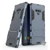 Image de Housse etui coque rigide anti choc pour Samsung Galaxy Note 9 + verre trempe - BLEU FONCE - htdmobiles