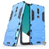 Image de Housse etui coque rigide anti choc pour OnePlus 6 + verre trempe - BLEU CLAIR - htdmobiles