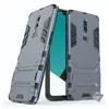 Image de Housse etui coque rigide anti choc pour OnePlus 6 + verre trempe - BLEU FONCE - htdmobiles