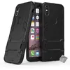 Image de Housse etui coque rigide anti choc pour Apple iPhone XS + film ecran - NOIR - htdmobiles