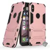 Image de Housse etui coque rigide anti choc pour Apple iPhone XS + verre trempe - ROSE - htdmobiles