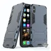 Image de Housse etui coque rigide anti choc pour Apple iPhone XS Max + verre trempe - BLEU FONCE - htdmobiles