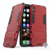 Image de Housse etui coque rigide anti choc pour Apple iPhone XS Max + verre trempe - ROUGE - htdmobiles